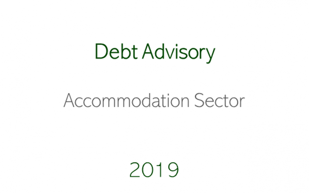 Confidential Debt Advisory Tombstone 2019