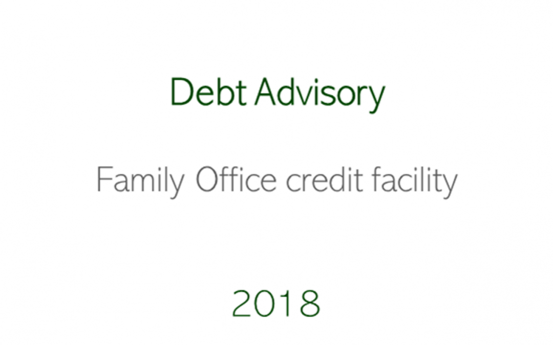 Confidential Family Office Tombstone 2018