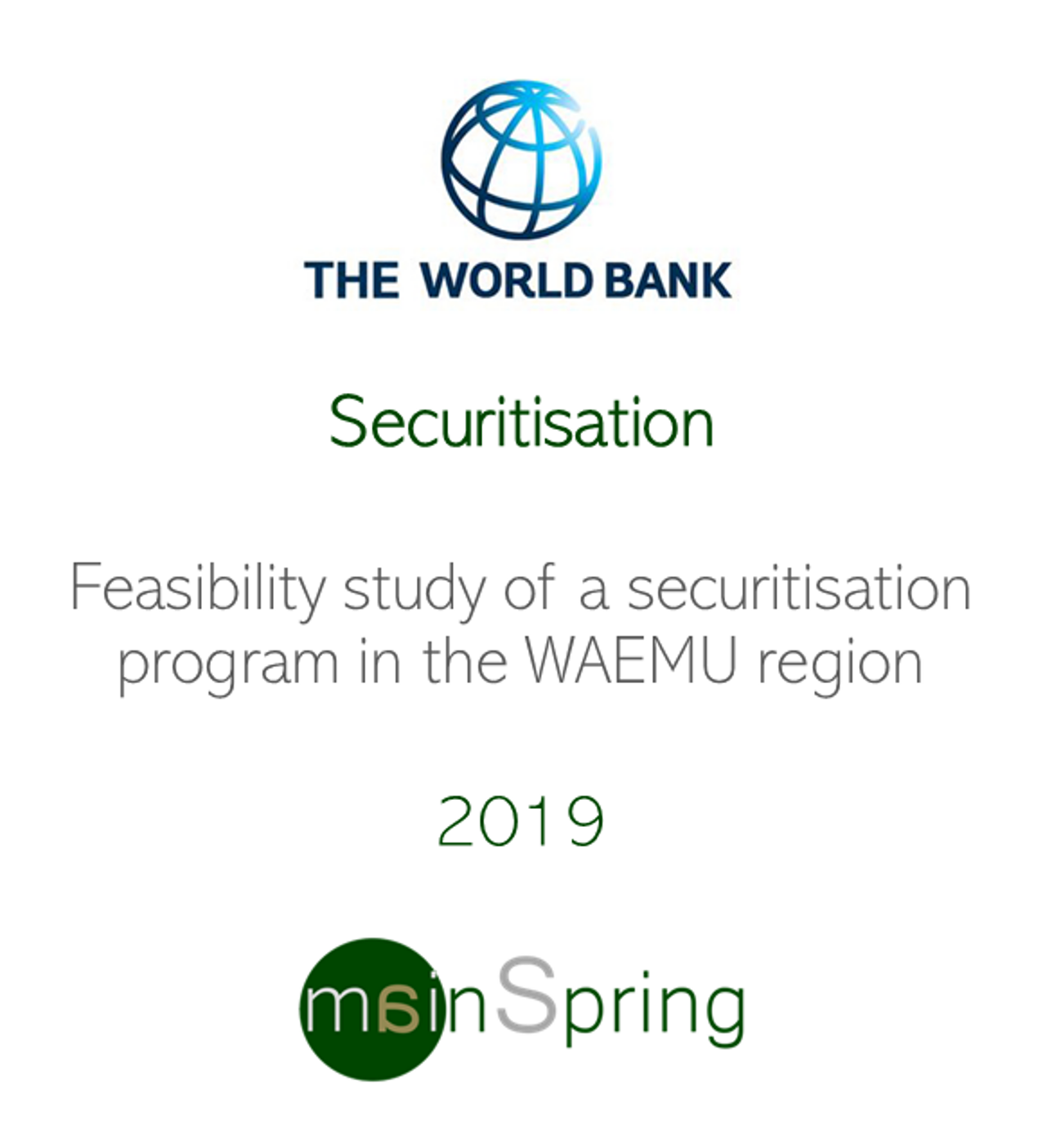 World Bank Costa de Marfil Tombstone 2019